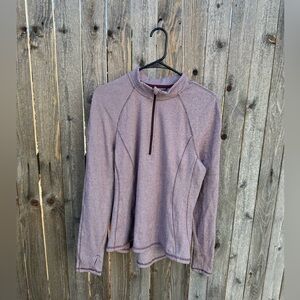Women's Avalanche Soft Purple Quarter-Zip Top